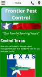 Mobile Screenshot of frontierpestcontrol.biz